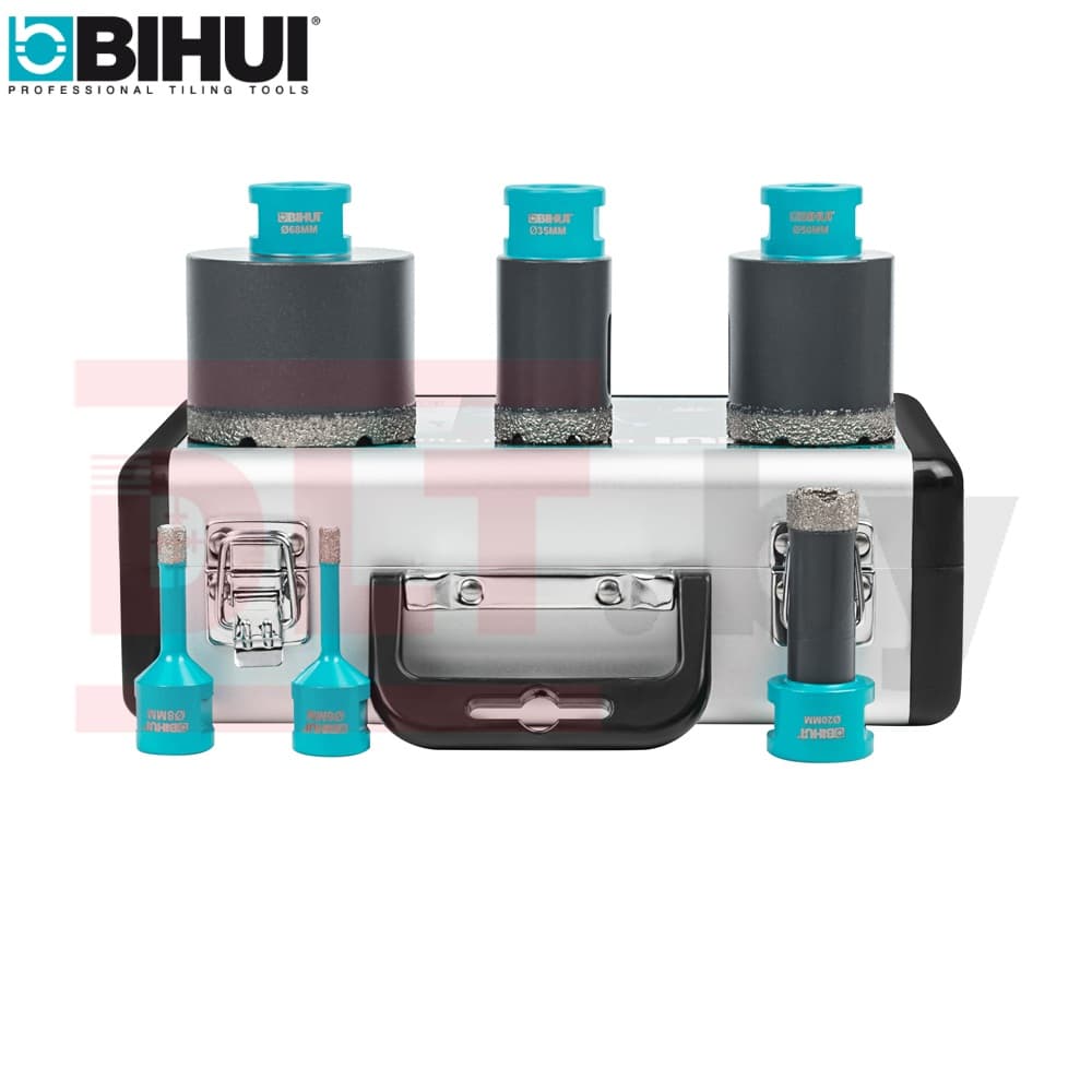 Набор алмазных коронок BIHUI (6 предметов), арт.DBDFK6