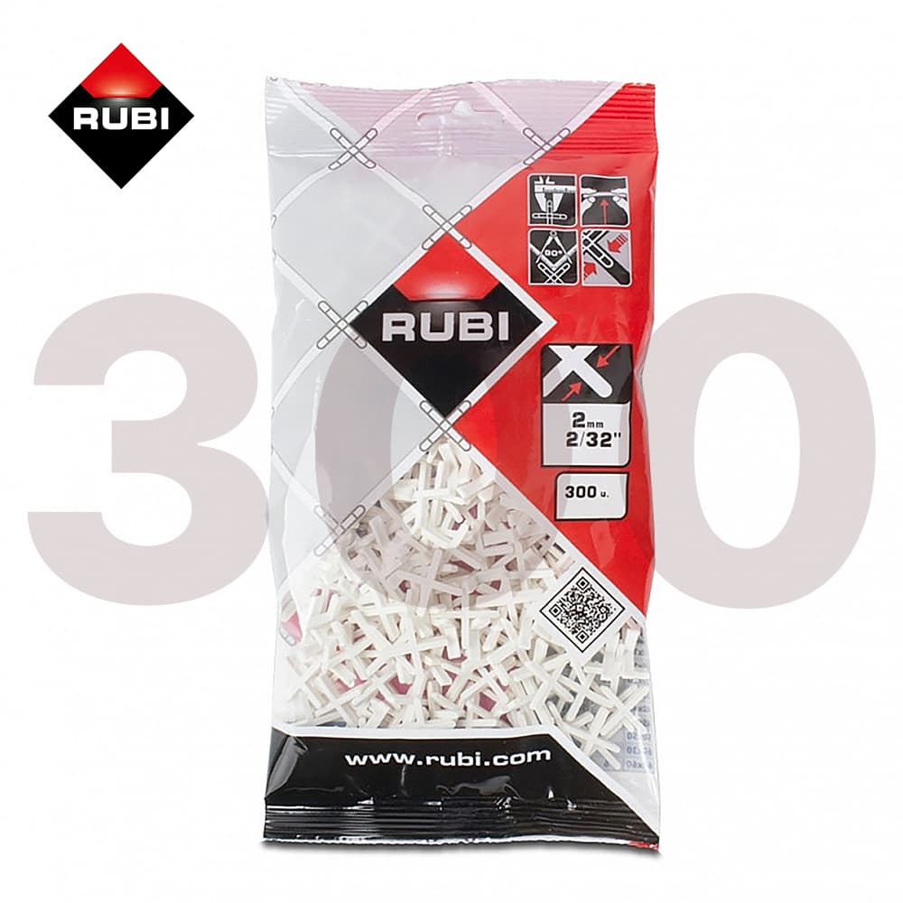 Крестики для плитки RUBI 2мм, (расшивка для швов), арт.02889