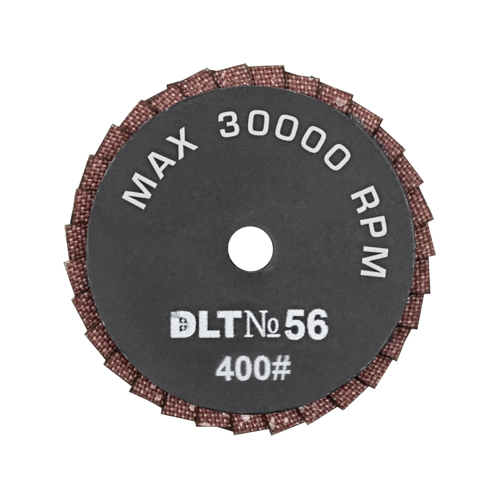 Алмазный гибкий шлифовальный круг DLT №56, #400, 50мм, для гравера, арт.4400 - фото 3