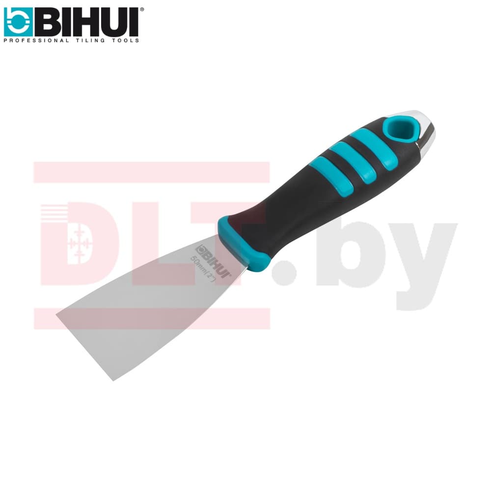 Шпатель малярный BIHUI 2" (50мм) из нержавеющей стали, арт.PTT2