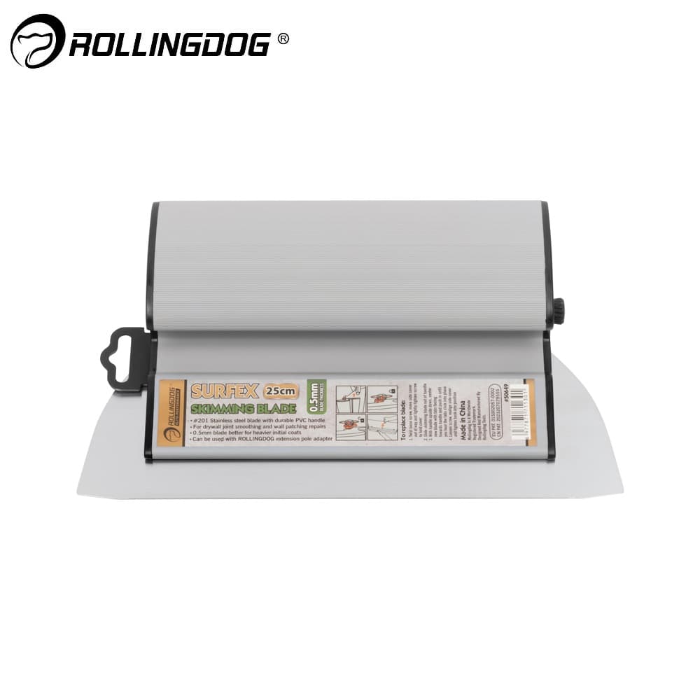 Малярный шпатель Rollingdog 25см, сменное лезвие 0.5 мм, серия Elite, арт.50649