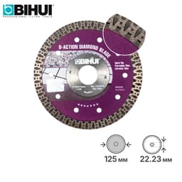 Алмазный диск BIHUI B-ACTION, 125х1,4мм, арт.DCCA125