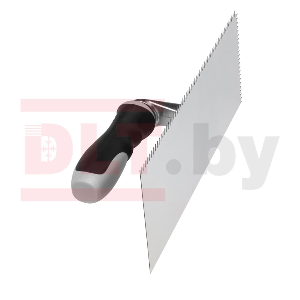 Гребенка Rollingdog 280*115мм, зуб треугольник, серия Professional, арт.50147 - фото 2