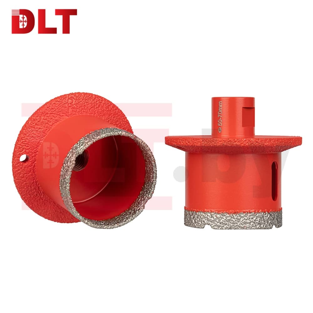 Алмазная коронка-фреза DLT CERAMIC CONE PRO, 50-70мм, (для УШМ), арт.1494