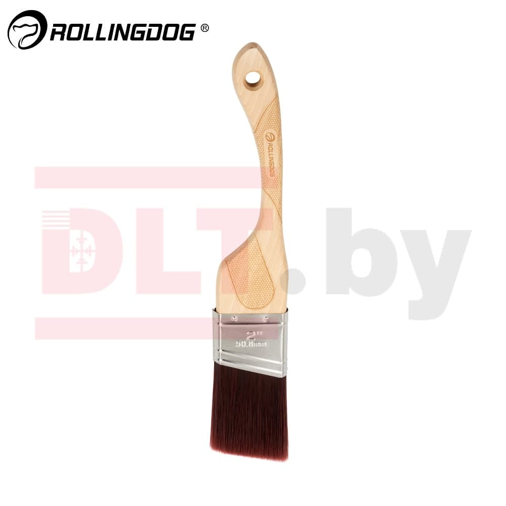 Кисть Rollingdog X1000 50мм, угловой срез, полиэстер, серия Professional, арт.10273