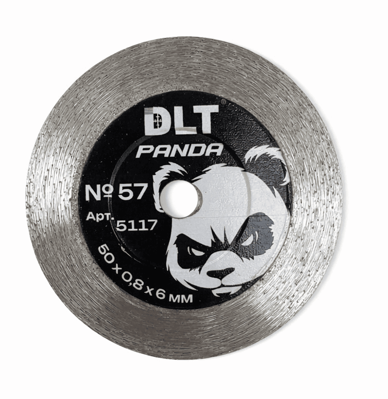 Алмазный диск DLT № 57 Panda, 50мм*0,8мм, арт.5117
