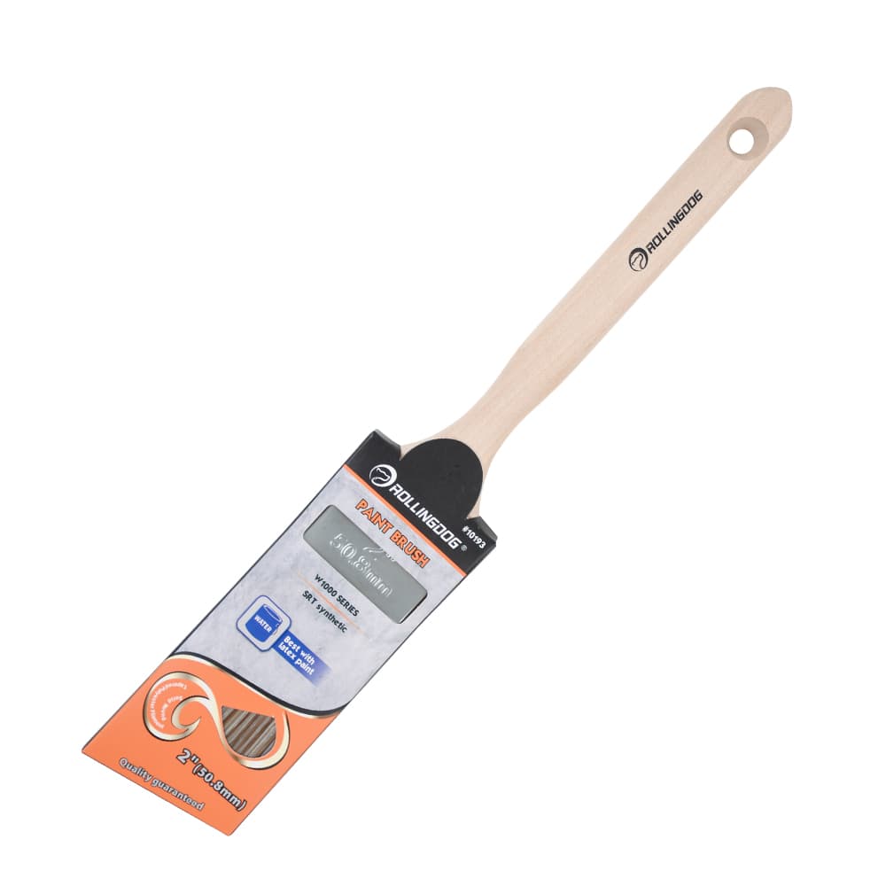Кисть Rollingdog W1000 50мм, угловой срез, синтетика, серия Professional, арт.10193 - фото 6