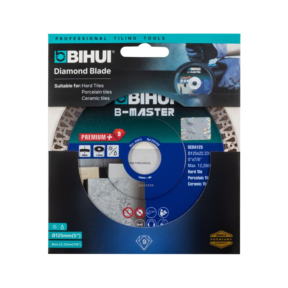 Алмазный диск BIHUI B-MASTER, 125х1,2мм, арт.DCDA125 - фото 3