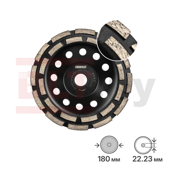 Алмазный диск DUAL-ROW MAX, 180мм, арт.CG1900W