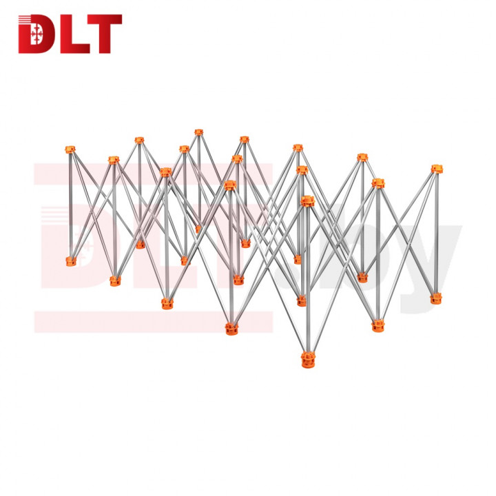 Подстолье складное DLT Сороконожка, 2,35м х 1,2м, алюминий, арт.1320