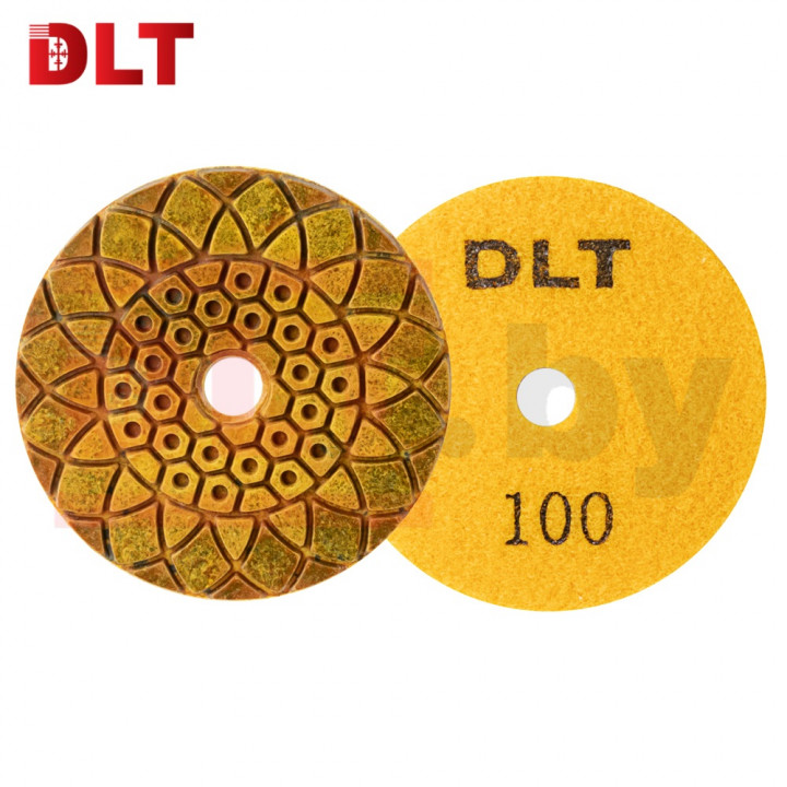 Алмазный гибкий шлифовальный круг DLT №16,  #100