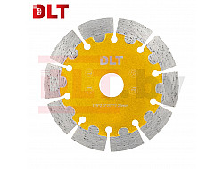 Алмазный диск по бетону DLT №22  (Turbo-V), 125мм