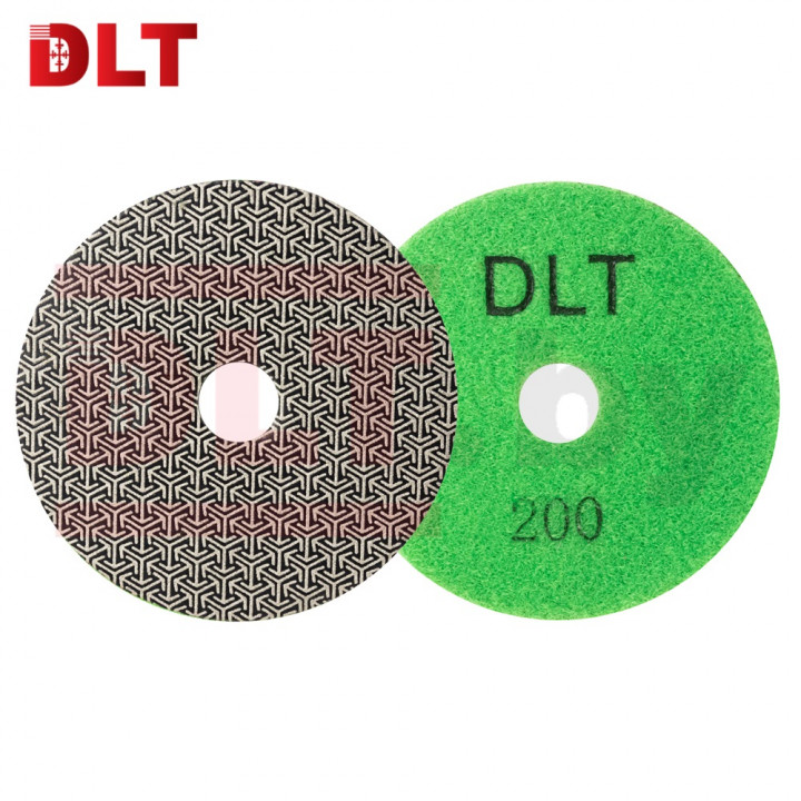 Гальванический  гибкий шлифовальный круг DLT №14, #200
