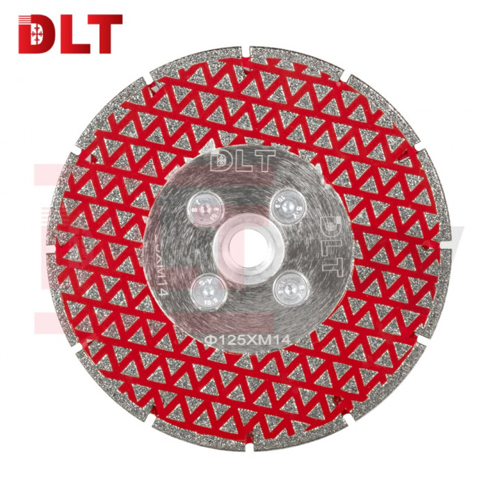 Универсальный шлифовально-отрезной алмазный диск DLT №30 GALVANIC