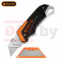 Выдвижной универсальный строительный нож TACTIX, арт.261223