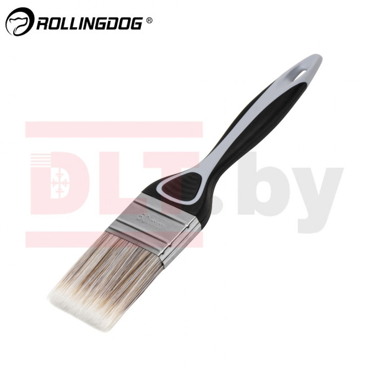 Кисть Rollingdog BT1000 50мм, прямой срез, полиэстер, серия Professional, арт.10347