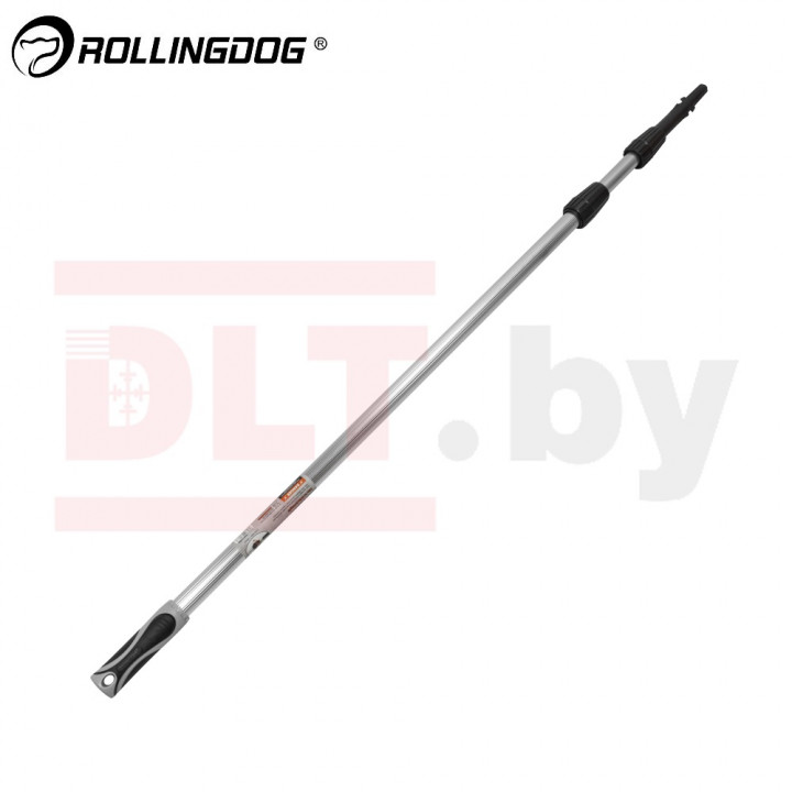 Телескопический удлинитель Rollingdog 120-360 см, конус, алюминиевый, серия Professional, арт.40040