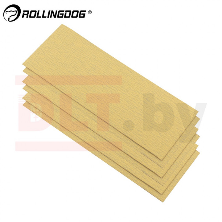 Набор наждачной бумаги Rollingdog, 6шт, 230х85мм, Р120, арт.81223