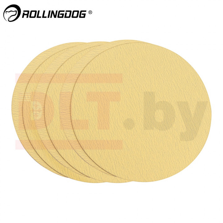 Шлифовальный круг Rollingdog 225мм, Р120, (набор 6 шт.) арт.90141