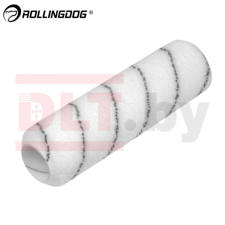 Валик Rollingdog 230мм, ворс 12мм, для каркаса 38мм, полиэстер/полиамид, арт.00367
