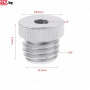 Винт - переходник с 1/4 " на 5/8 ", арт.0003