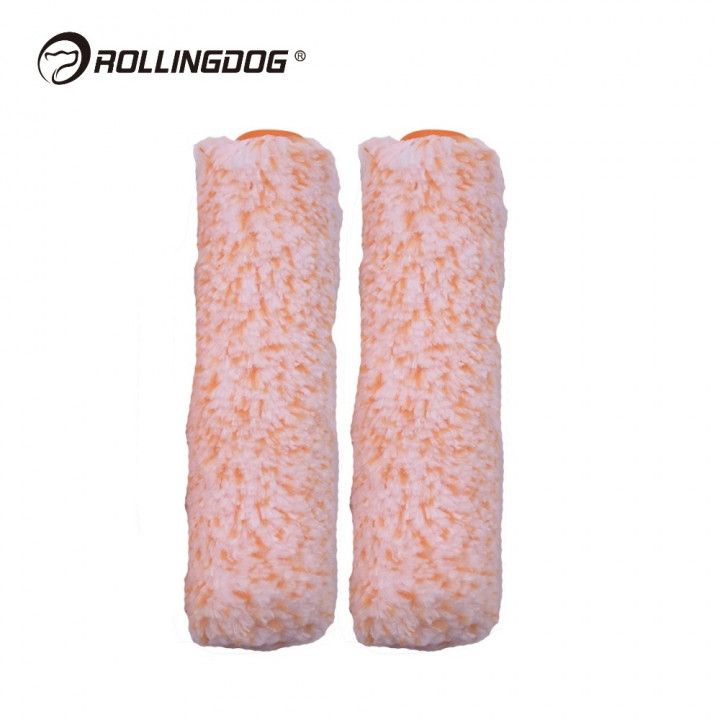 Набор валиков Rollingdog SUPER-MICRO 100мм, 2шт, ворс 10мм,  для бюгеля 6мм, микрофибра, арт.00244