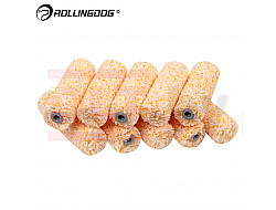 Набор валиков Rollingdog SUPER-MICRO 100мм, 10шт, ворс 10мм, для бюгеля 6мм, микрофибра, арт.00278