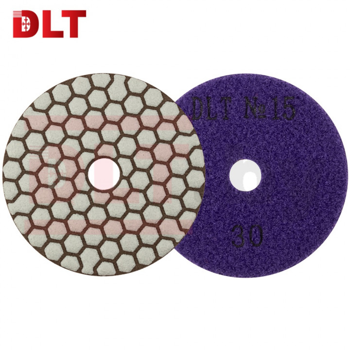 Алмазный гибкий шлифовальный круг DLT №15, #30, 100мм