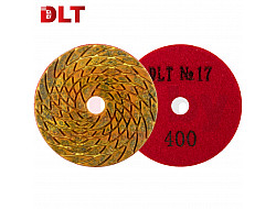 Алмазный гибкий шлифовальный круг DLT №17, #400, 100мм