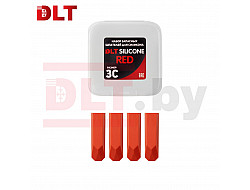 Набор запасных шпателей для DLT Silicone, (размер 3С-red), КРАСНЫЕ