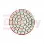 Алмазный гибкий шлифовальный круг для гравёра DLT №52, #400, 50мм