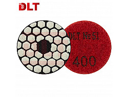 Алмазный гибкий шлифовальный круг для гравёра DLT №51, #400, 50мм
