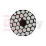 Алмазный гибкий шлифовальный круг для гравёра DLT №51, #50, 50мм