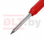 Набор: строительный карандаш DLT + 6 сменных стержней, (КРАСНЫЙ)