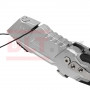 Складной выдвижной строительный нож Rollingdog лезвие 19мм, серия Professional, арт.50522