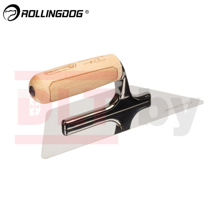 Венецианская кельма Rollingdog DOBERMAN 240х130х100мм, трапециевидная, серия Elite, арт.50513