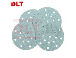 Круг шлифовальный DLT GrandFlex BLUE-CERAMIC, P40, 150мм, 10шт, (на бумаге, керамика и оксид алюминия)