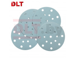 Круг шлифовальный DLT GrandFlex BLUE-CERAMIC, P240, 150мм, 10шт, (на бумаге, керамика и оксид алюминия)