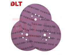 Круг шлифовальный DLT GrandFlex FILM-CERAMIC, P240, 225мм, 10шт, (на плёнке, керамика точной формы)