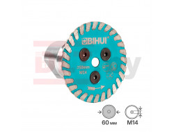 Алмазный диск BIHUI MINI THIN TURBO, 60мм, арт.DCW60