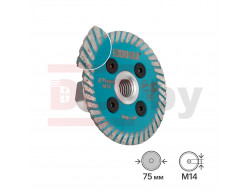 Алмазный диск BIHUI MINI THIN TURBO, 75мм, арт.DCW75