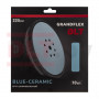 Круг шлифовальный DLT GrandFlex BLUE-CERAMIC, P320, 225мм, 10шт, (на бумаге, керамика и оксид алюминия), арт.3615