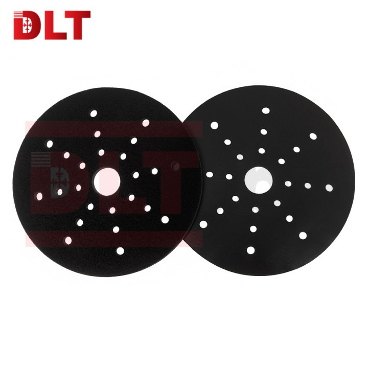 Промежуточная подложка DLT Grandflex для шлифмашин Жираф, 2 шт, Ø225мм, толщина 10мм, арт 3653