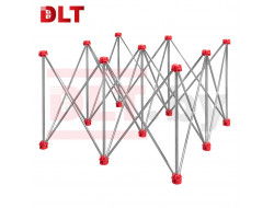 Подстолье складное DLT Сороконожка, версия Lite, 1.5 м х 1.5 м, нержавейка,арт.3889