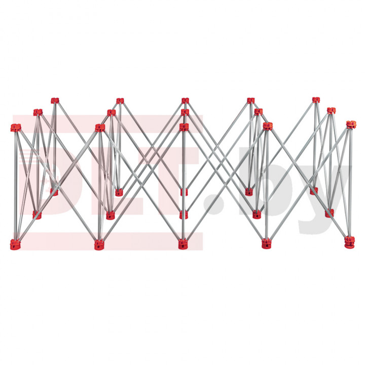 Подстолье складное DLT Сороконожка, версия Lite, 3 м х 1.5 м, нержавейка, арт.3891