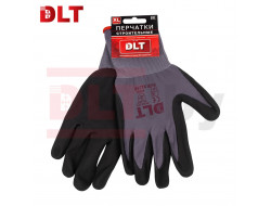 Перчатки строительные DLT с латексным покрытием, размер 10(XL), арт.3759