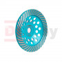 Алмазный шлифовальный диск (алмазная чашка) BIHUI PROFESSIONAL TURBO 180мм, арт.DCWT7