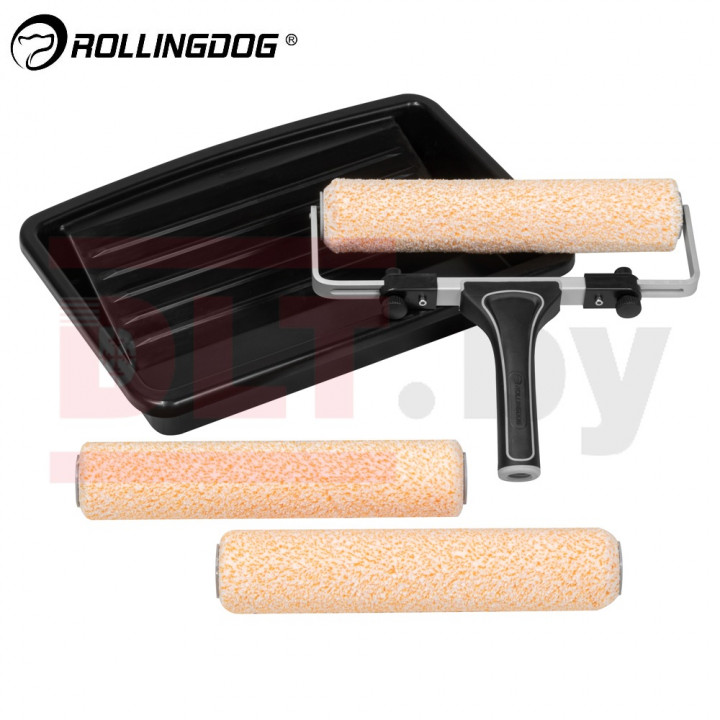 Набор малярный Rollingdog THE MOLOSSUS (5 предметов), резьба, арт.70004