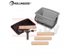 Набор малярный Rollingdog THE MOLOSSUS (7 предметов), резьба, арт.70006