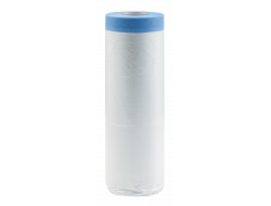 Укрывное полотно на малярной ленте Rollingdog WASHI-SHIELD 8мкм, 280см x 15м, арт.81520